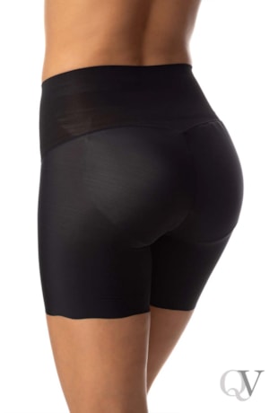 BERMUDA REDUTORA COM ENCHIMENTO PRETO - LIZ BERMUDA REDUTORA COM ENCHIMENTO PRETO - LIZ