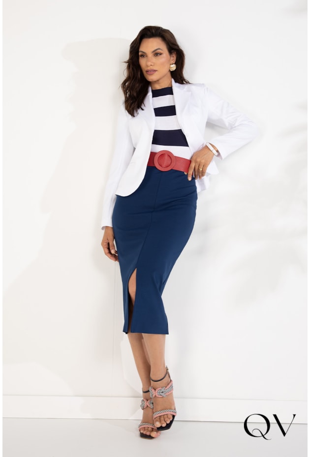 BLAZER ALFAIATARIA BRANCO - LEKAZIS BLAZER ALFAIATARIA BRANCO - LEKAZIS