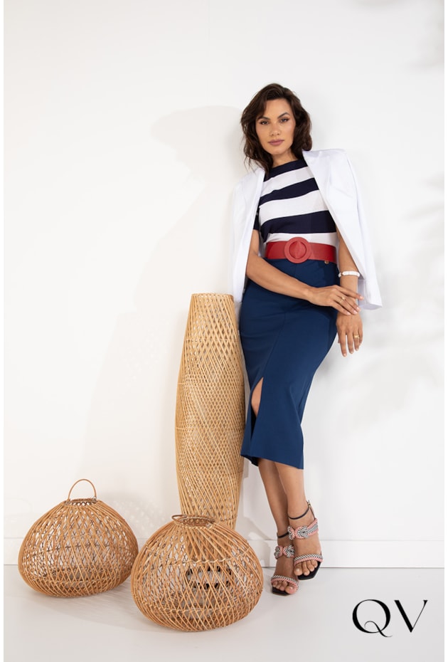 BLAZER ALFAIATARIA BRANCO - LEKAZIS BLAZER ALFAIATARIA BRANCO - LEKAZIS