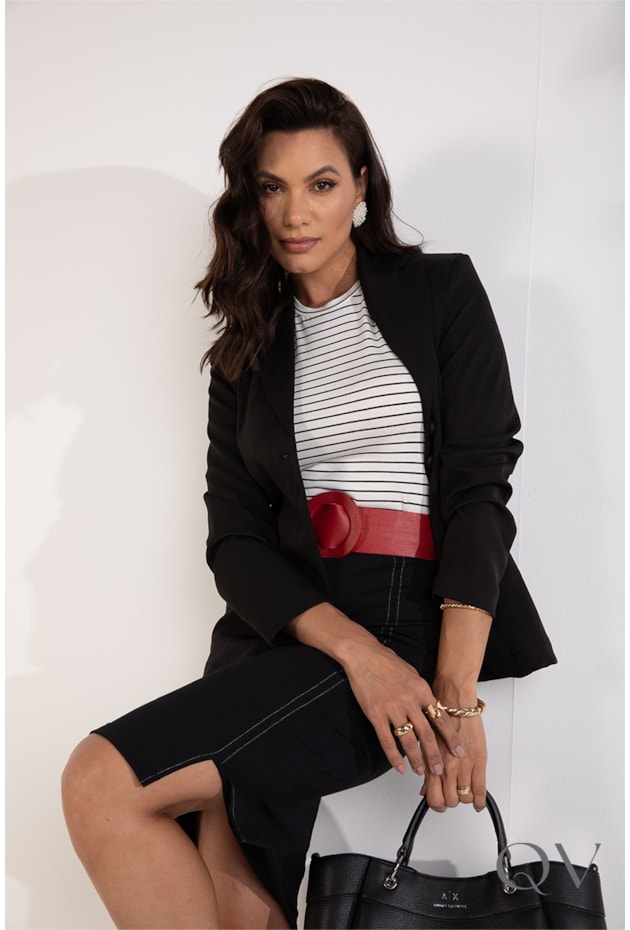 BLAZER TRADICIONAL ALFAIATARIA COM BOTÕES PRETO - LEKAZIS BLAZER TRADICIONAL ALFAIATARIA COM BOTÕES PRETO - LEKAZIS