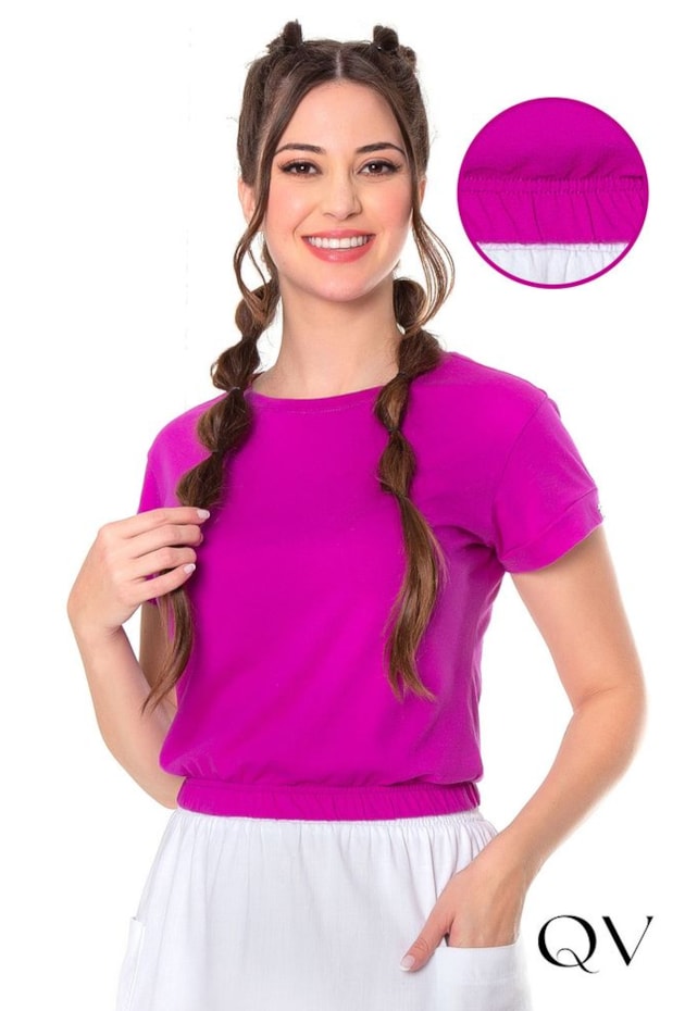 BLUSA BASIC FÚCSIA - HAPUK BLUSA BASIC FÚCSIA - HAPUK