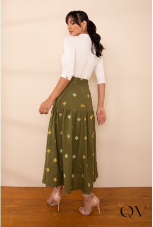 BLUSA DE LINHO MEIA GOLA CRU - LEKAZIS