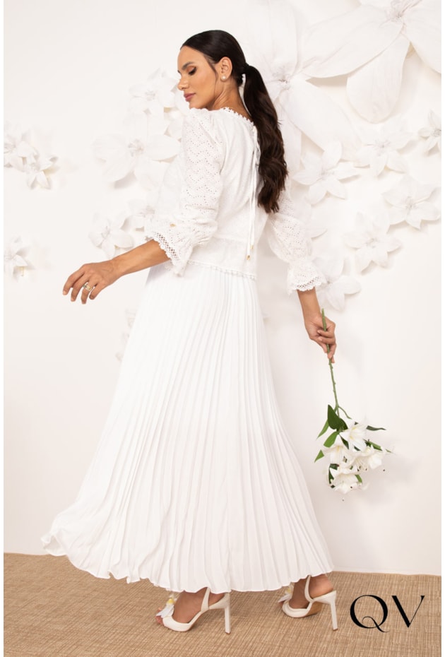 BLUSA EM LAISE OFF WHITE - LEKAZIS BLUSA EM LAISE OFF WHITE - LEKAZIS