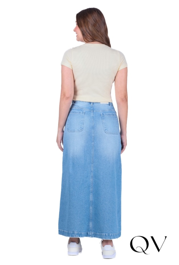 BLUSA EM MALHA CANELADA MANGA CURTA AMARELO - HAPUK