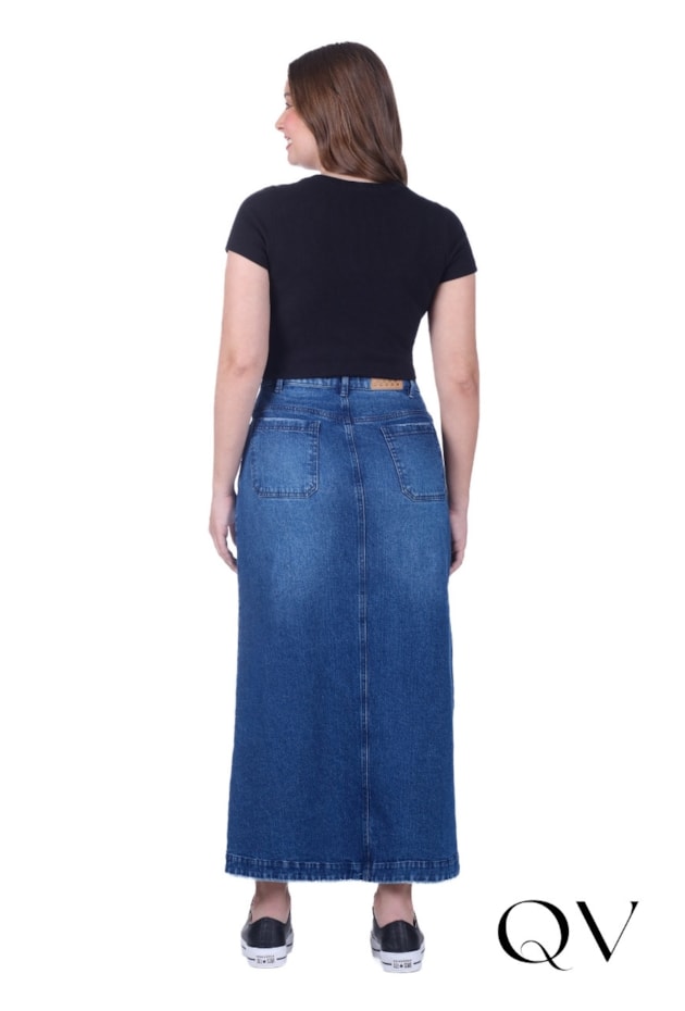 BLUSA EM MALHA CANELADA MANGA CURTA PRETO - HAPUK