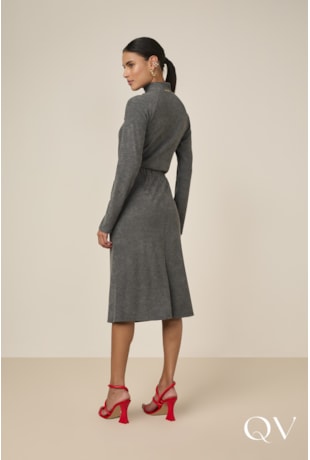 BLUSA EM MALHA COTELE COM BOTÕES CINZA - TITANIUM JEANS BLUSA EM MALHA COTELE COM BOTÕES CINZA - TITANIUM JEANS