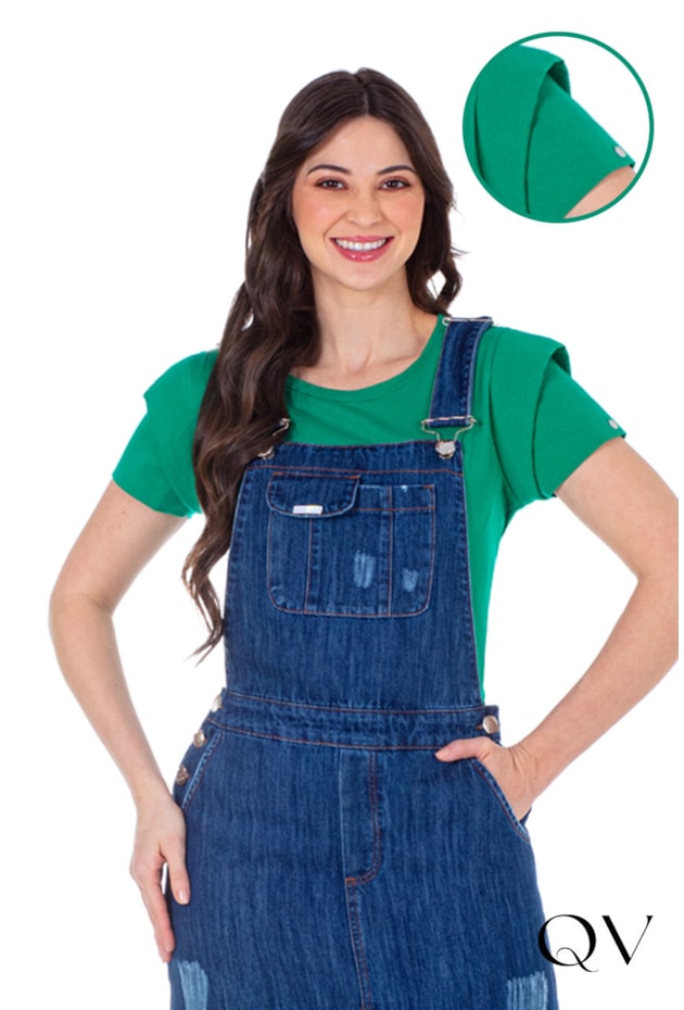 BLUSA EM MALHA DE ALGODÃO MUSCLE VERDE - HAPUK BLUSA EM MALHA DE ALGODÃO MUSCLE VERDE - HAPUK