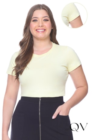 BLUSA EM MALHA PIMA ESTAMPA FRONTAL AMARELO - HAPUK BLUSA EM MALHA PIMA ESTAMPA FRONTAL AMARELO - HAPUK