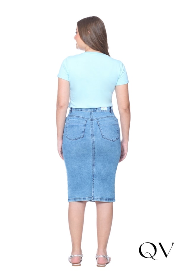 BLUSA EM MALHA PIMA ESTAMPA FRONTAL AZUL - HAPUK BLUSA EM MALHA PIMA ESTAMPA FRONTAL AZUL - HAPUK