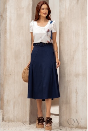 BLUSA EM TOQUE DE SEDA OFF WHITE - JANY PIM