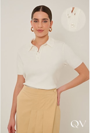 Produto BLUSA EM TRICOT PREMIUM SLIM OFF - LINDA DE MORRER