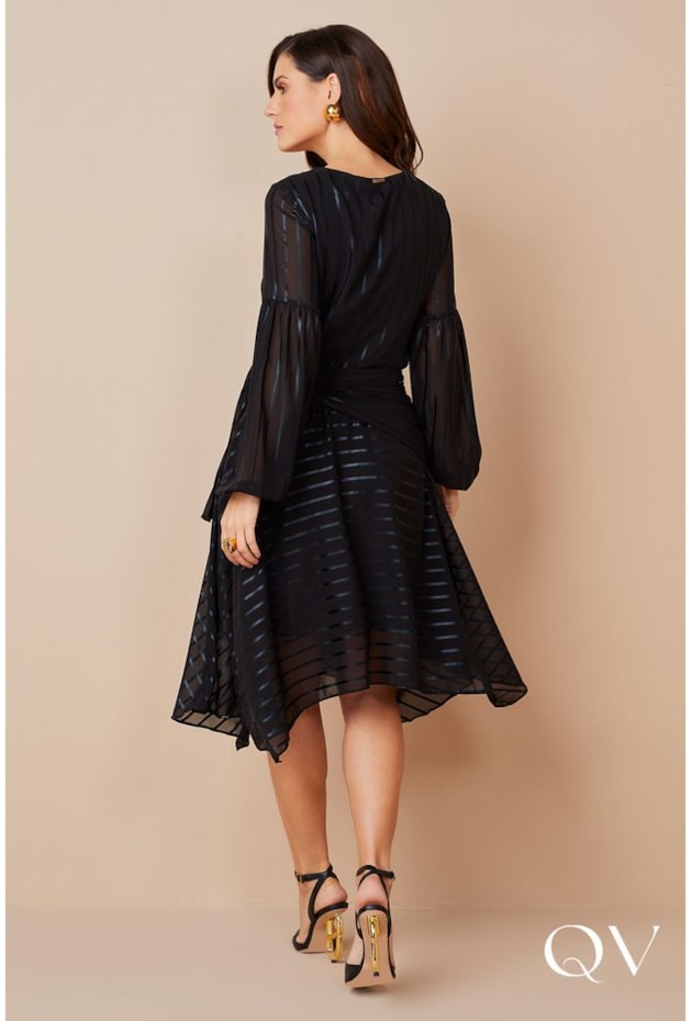 BLUSA GLAM CREPE PRETA - TITANIUM JEANS BLUSA GLAM CREPE PRETA - TITANIUM JEANS