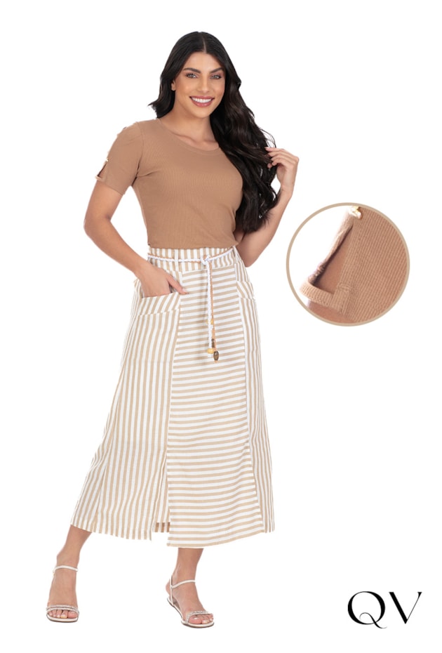 BLUSA MALHA BOTÃO CORAÇÃO BEGE - HAPUK BLUSA MALHA BOTÃO CORAÇÃO BEGE - HAPUK