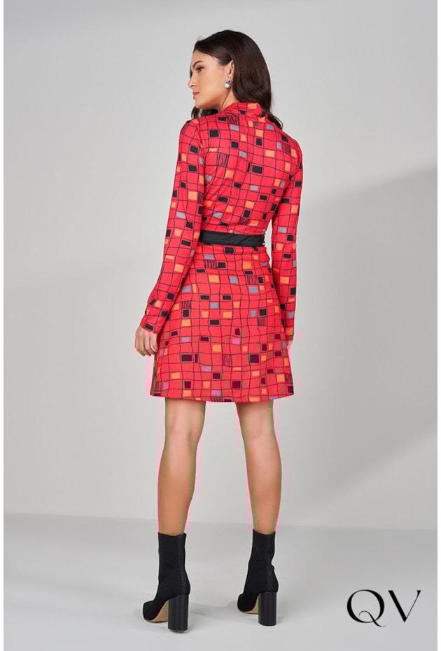 BLUSA MALHA ESTAMPADO VERMELHO - TITANIUM JEANS BLUSA MALHA ESTAMPADO VERMELHO - TITANIUM JEANS