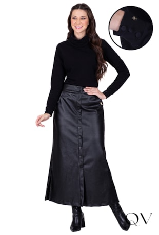 BLUSA MOLETINHO GOLA ALTA PRETO - HAPUK BLUSA MOLETINHO GOLA ALTA PRETO - HAPUK