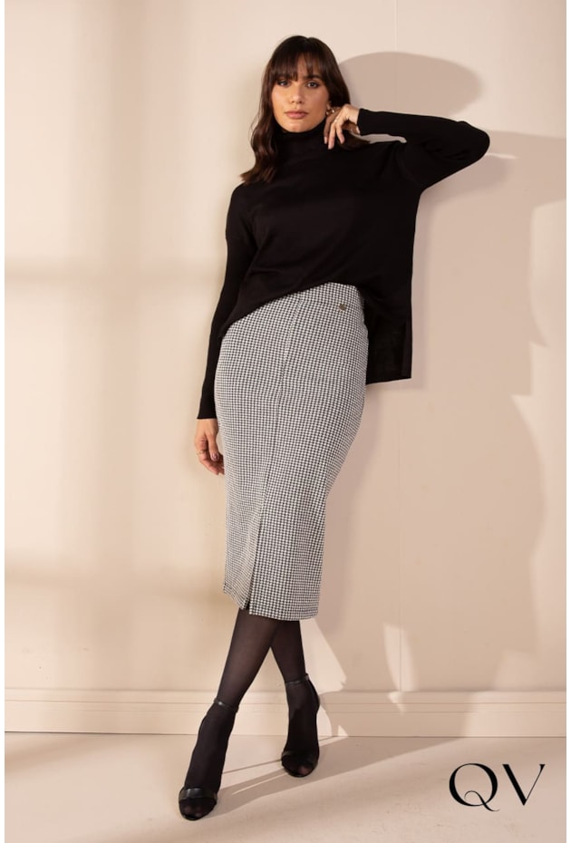 BLUSA MULLET TRICOT PRETO - LEKAZIS BLUSA MULLET TRICOT PRETO - LEKAZIS