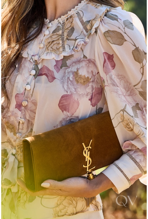 BLUSA PEPLUM EM CHIFFON FLORAL - LUZIA FAZZOLLI