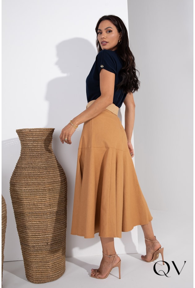 BLUSA TRICOT AZUL MARINHO - LEKAZIS BLUSA TRICOT AZUL MARINHO - LEKAZIS