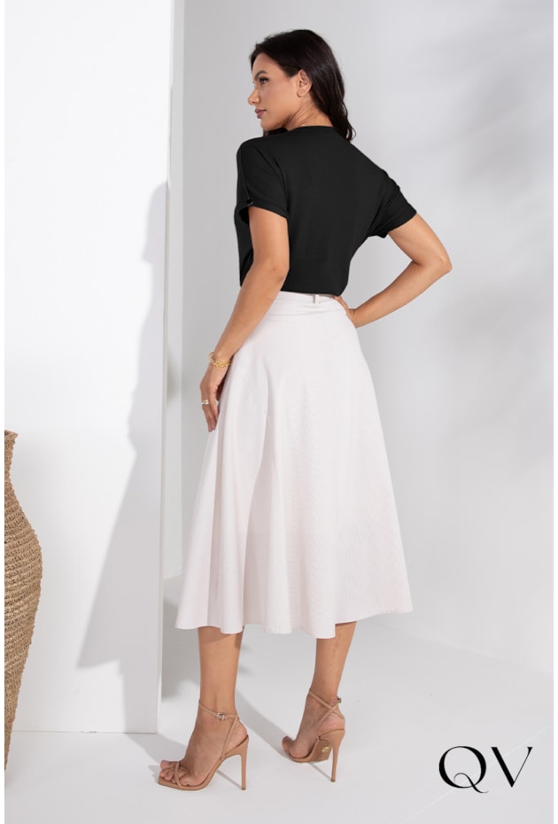 BLUSA TRICOT BASIC PRETO - LEKAZIS BLUSA TRICOT BASIC PRETO - LEKAZIS