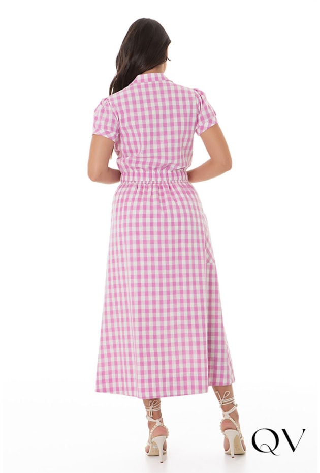 BLUSA XADREZ VICHY ROSA - HAPUK BLUSA XADREZ VICHY ROSA - HAPUK