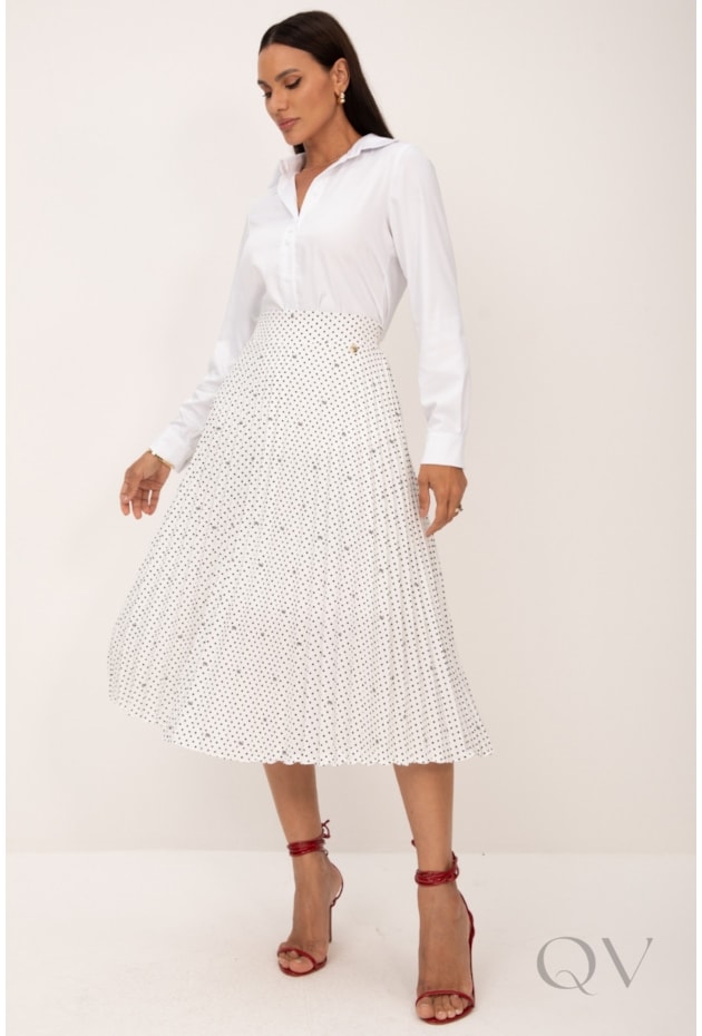 CAMISA ALONGADA EM FIBRA DE BAMBU BRANCO - LEKAZIS CAMISA ALONGADA EM FIBRA DE BAMBU BRANCO - LEKAZIS