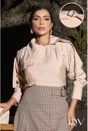 CAMISA CUPRO COM BOLSOS ROSÊ - LUZIA FAZZOLLI CAMISA CUPRO COM BOLSOS ROSÊ - LUZIA FAZZOLLI