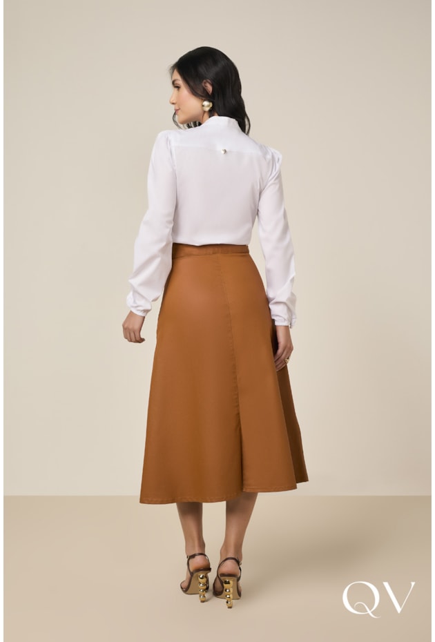 CAMISA EM TRICOLINE COM TOMAS BRANCO - TITANIUM JEANS