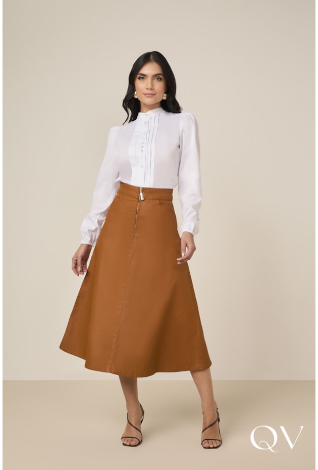 CAMISA EM TRICOLINE COM TOMAS BRANCO - TITANIUM JEANS