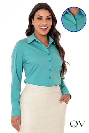 CAMISA TRADICIONAL AZUL - HAPUK