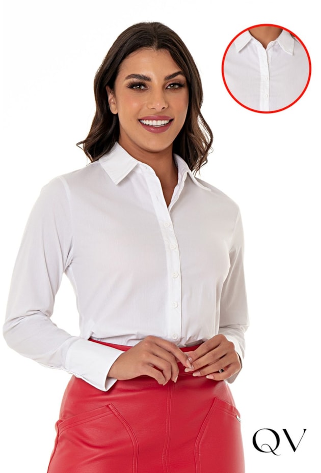 CAMISA TRADICIONAL BRANCO - HAPUK CAMISA TRADICIONAL BRANCO - HAPUK