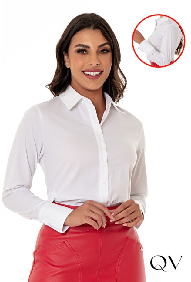 CAMISA TRADICIONAL BRANCO - HAPUK CAMISA TRADICIONAL BRANCO - HAPUK