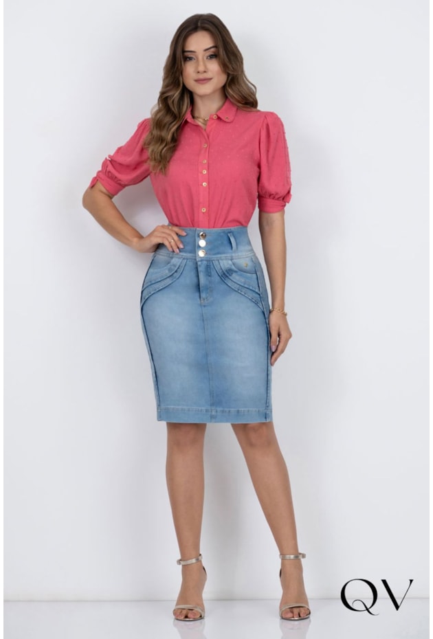 CAMISA VISCOSE PIPOQUINHA GOIABA - VIA TOLENTINO CAMISA VISCOSE PIPOQUINHA GOIABA - VIA TOLENTINO