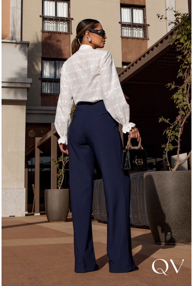 CAMISA VOIL BORDADO BRANCO - LUZIA FAZZOLLI CAMISA VOIL BORDADO BRANCO - LUZIA FAZZOLLI