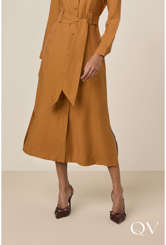 CHEMISE EM ALFAIATARIA DE VISCOSE GUARANÁ - TITANIUM JEANS CHEMISE EM ALFAIATARIA DE VISCOSE GUARANÁ - TITANIUM JEANS