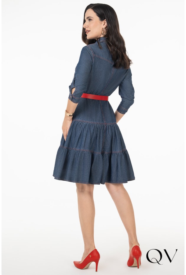 CHEMISIE GODÊ COM CINTO JEANS - VIA TOLENTINO CHEMISIE GODÊ COM CINTO JEANS - VIA TOLENTINO