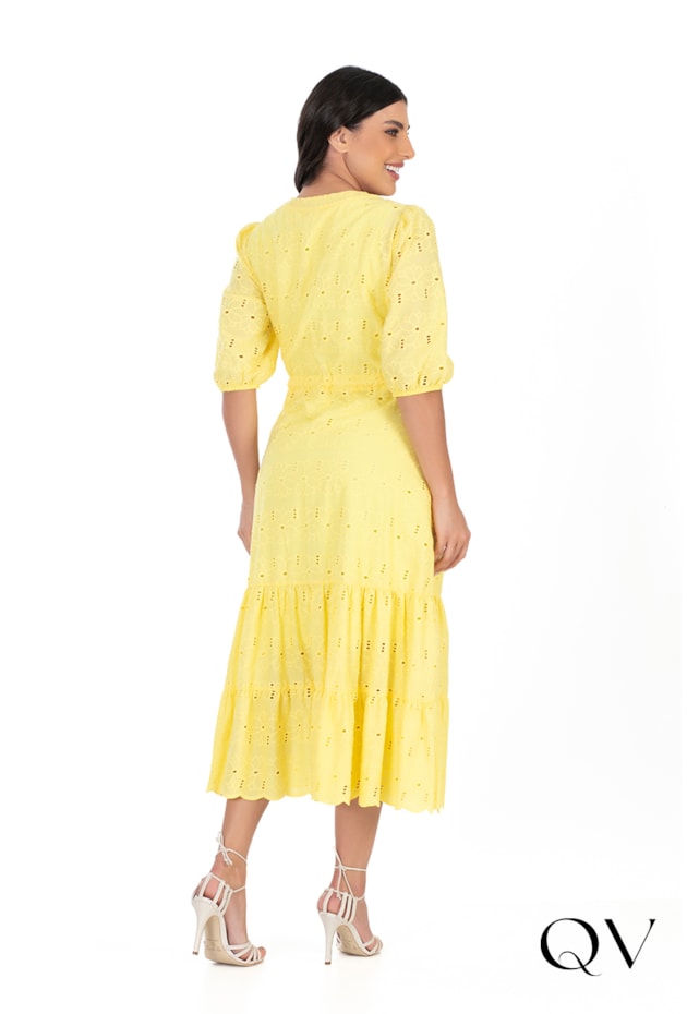 CHEMISIE LAISE COM AMARRAÇÃO AMARELO - HAPUK