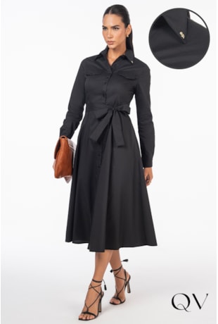 CHEMISIE TRICOLINE GODÊ PRETO - VIA TOLENTINO