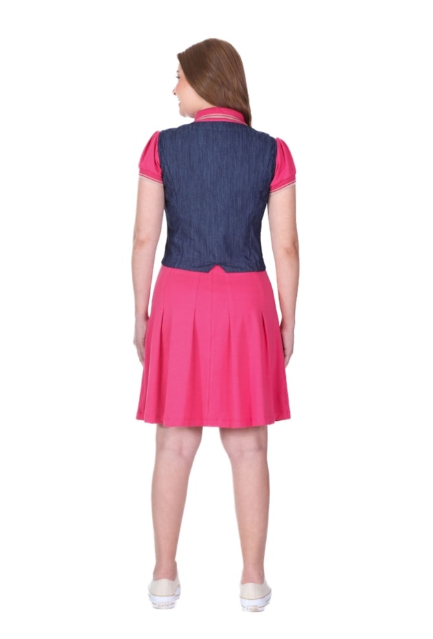 COLETE COM BOTÕES EM JEANS LAVAGEM ESCURA - HAPUK COLETE COM BOTÕES EM JEANS LAVAGEM ESCURA - HAPUK