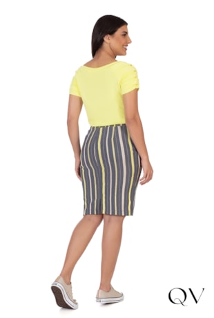 CONJUNTO BENGALINE E MALHA AMARELO - HAPUK