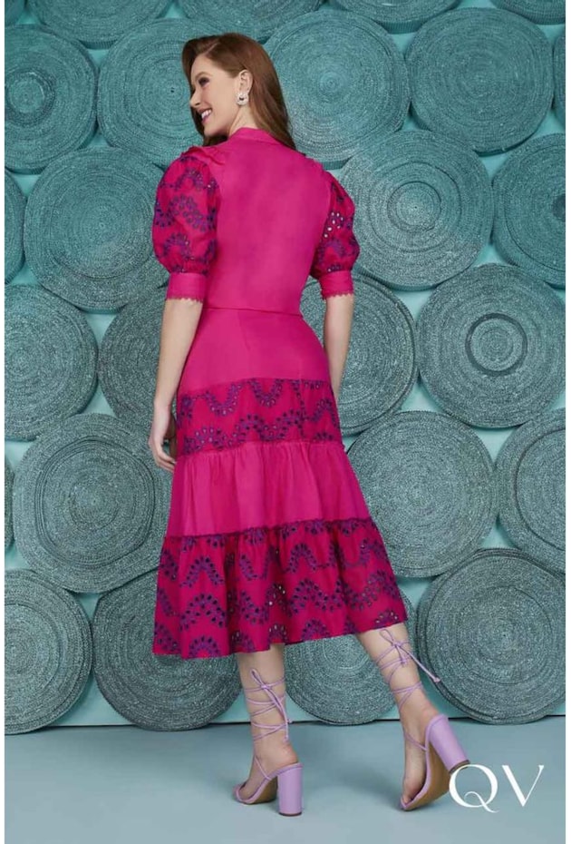 CONJUNTO BORDADO RICHELIEU PINK - FASCÍNIUS CONJUNTO BORDADO RICHELIEU PINK - FASCÍNIUS