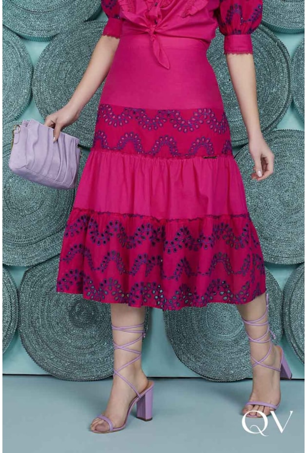 CONJUNTO BORDADO RICHELIEU PINK - FASCÍNIUS CONJUNTO BORDADO RICHELIEU PINK - FASCÍNIUS