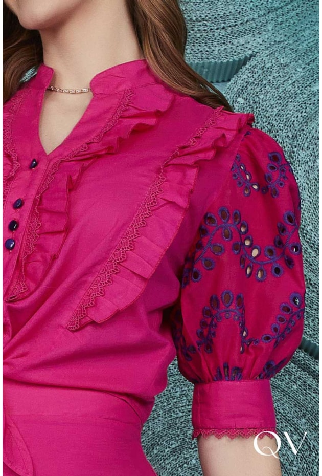 CONJUNTO BORDADO RICHELIEU PINK - FASCÍNIUS CONJUNTO BORDADO RICHELIEU PINK - FASCÍNIUS