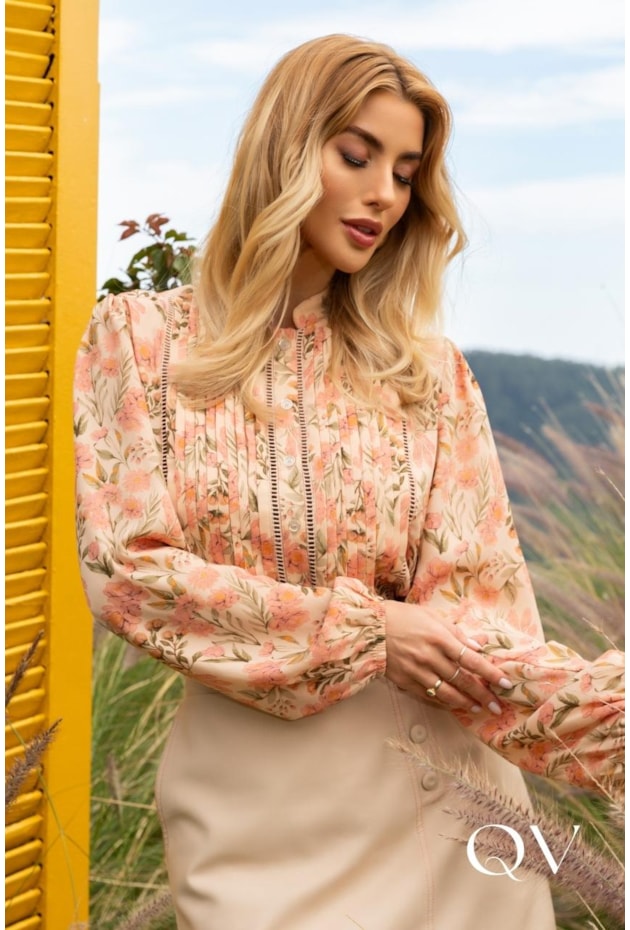 CONJUNTO COM BATA NUDE - ARTSY