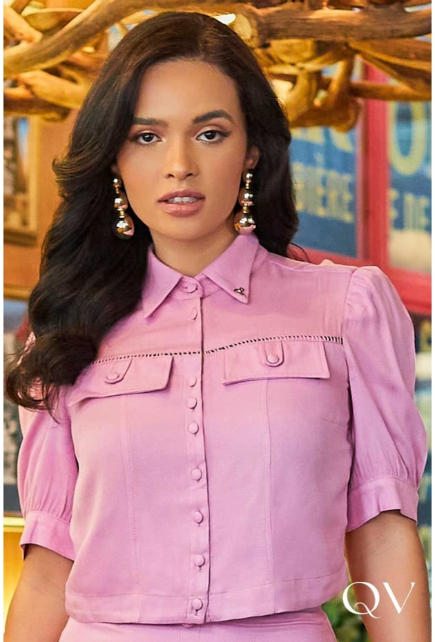 CONJUNTO COM ENTREMEIOS LILÁS - JANY PIM CONJUNTO COM ENTREMEIOS LILÁS - JANY PIM