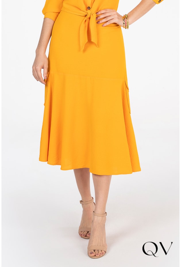 CONJUNTO CREPE GODÊ AMARELO - VIA TOLENTINO CONJUNTO CREPE GODÊ AMARELO - VIA TOLENTINO