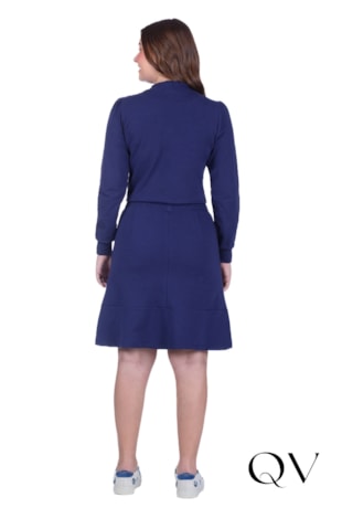 CONJUNTO CURTO EM MOLECOTTON AZUL - HAPUK