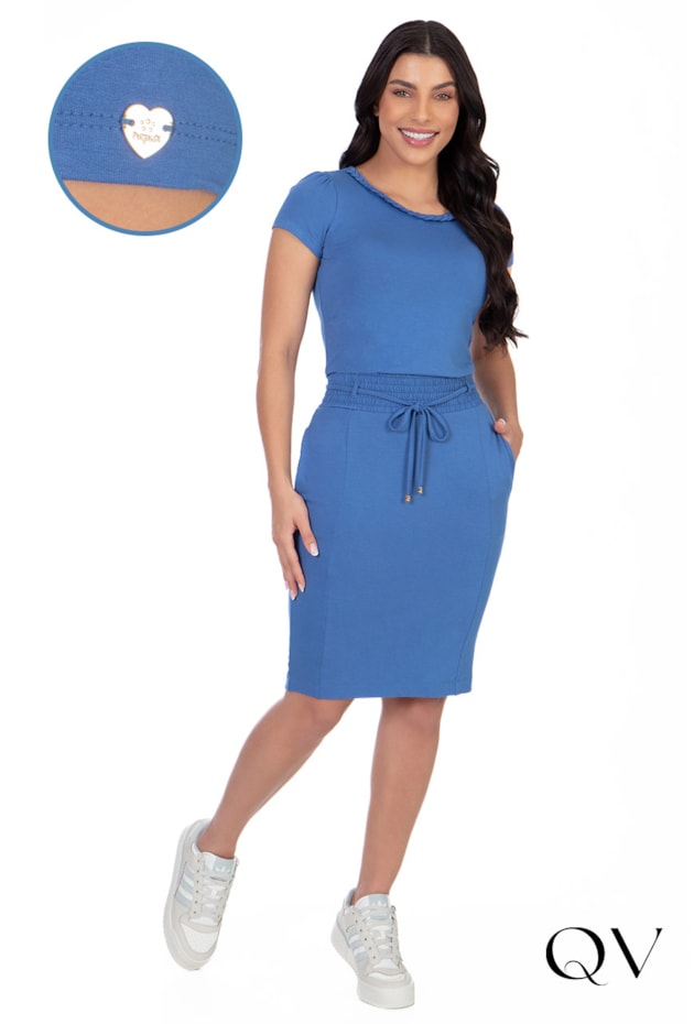 CONJUNTO CURTO MOLETINHO AZUL - HAPUK CONJUNTO CURTO MOLETINHO AZUL - HAPUK