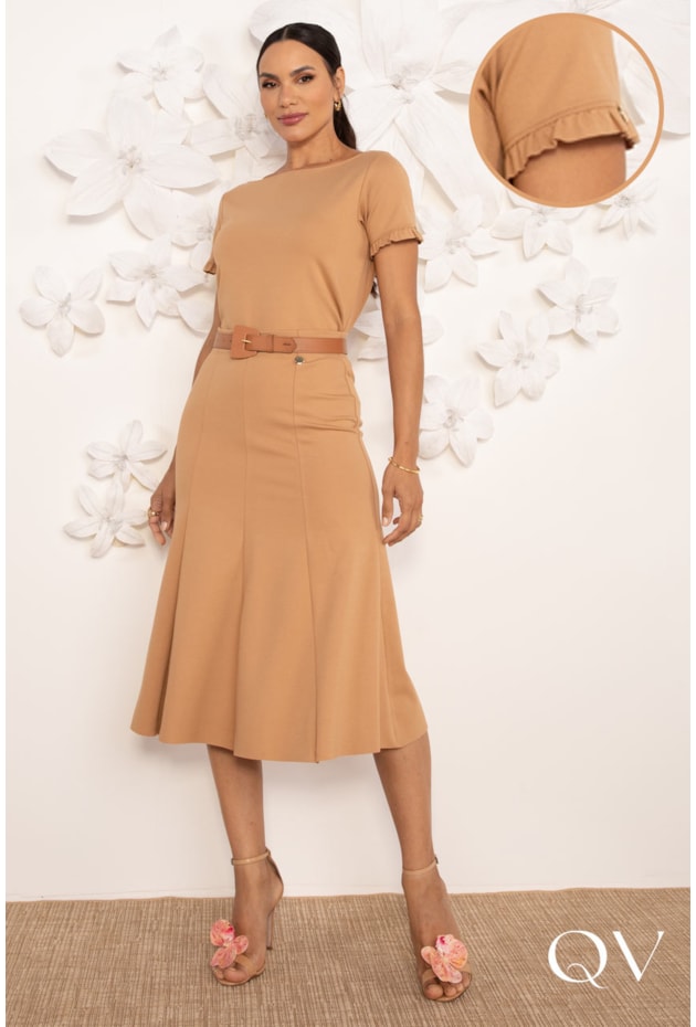 CONJUNTO DE MALHA PONTO ROMA NUDE - LEKAZIS CONJUNTO DE MALHA PONTO ROMA NUDE - LEKAZIS