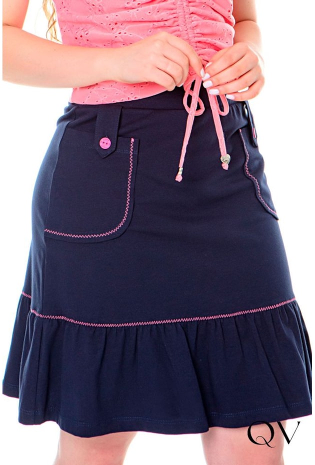 CONJUNTO DEC PRINCESA EM MALHA ROSA - HAPUK