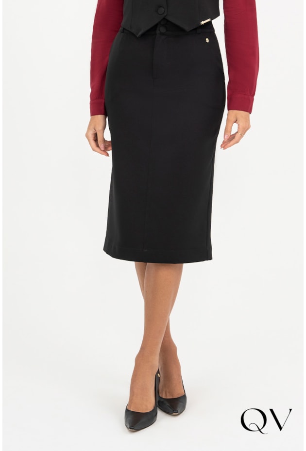 CONJUNTO EM ALFAIATARIA PRETO - VIA TOLENTINO CONJUNTO EM ALFAIATARIA PRETO - VIA TOLENTINO